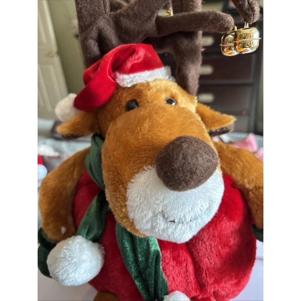 Dan Dee Christmas Antler Reindeer Jingle Bell Rock Sings & Dances 20